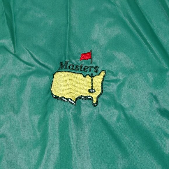 Vintage Masters Augusta National Golf Shop Windbreaker Jacket Men Large Full Zip - Picture 3 of 11